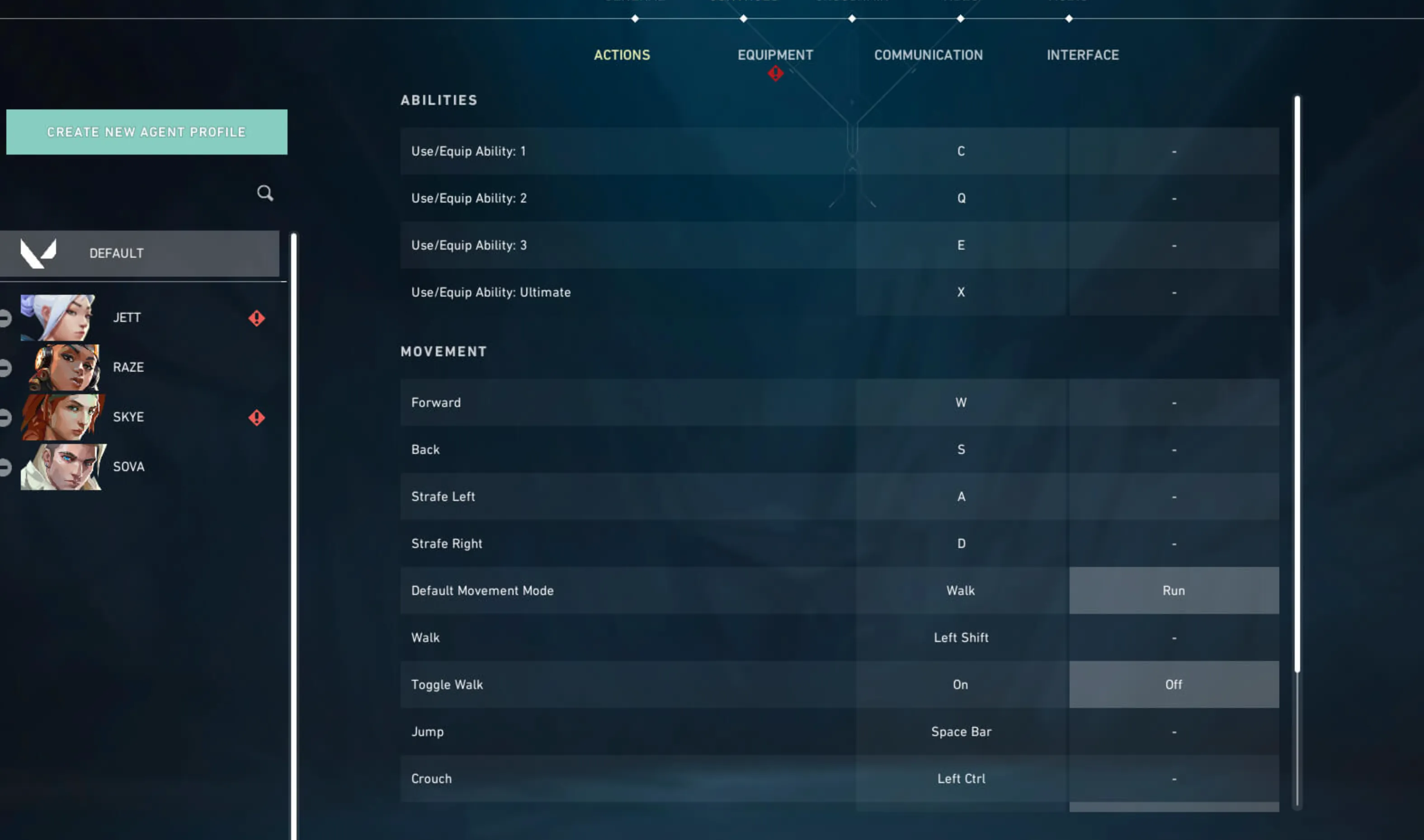 Best Valorant Key Bindings